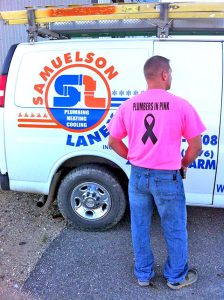 Plumbers in Pink in October