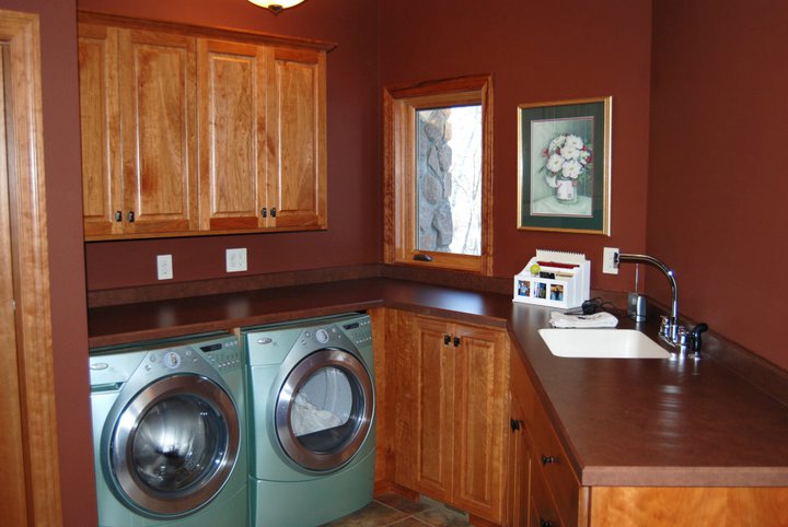 Custom laundry room plumbing service provided by Samuelson Laney Plumbing, Heating and Cooling, Inc.