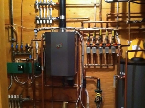 Hydronic Heat systems installed and maintained by Samuelson Laney Plumbing, Heating, and Cooling Inc.